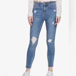 Wild Fable Highest Rise Skinny Distressed Jeans